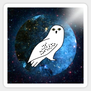 White owl Sticker